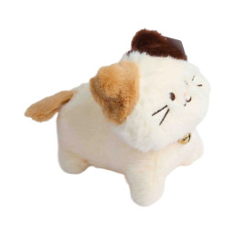 Fuku Fuku Nyanko Calico Cat Plush Doll 8"